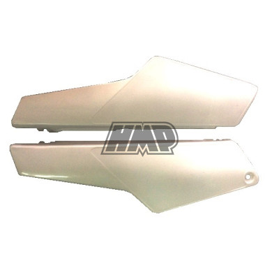 Tampas laterais YAMAHA DT 50 LC / LCD / LCDE / FUNDADOR CASAL K615 XT branco - HP
